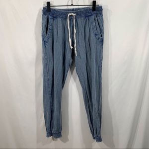 Women’s Rip Curl Light Blue Drawstring Jogger Pants